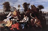 Moses Paintings - The Finding of Moses by Nicolas Poussin